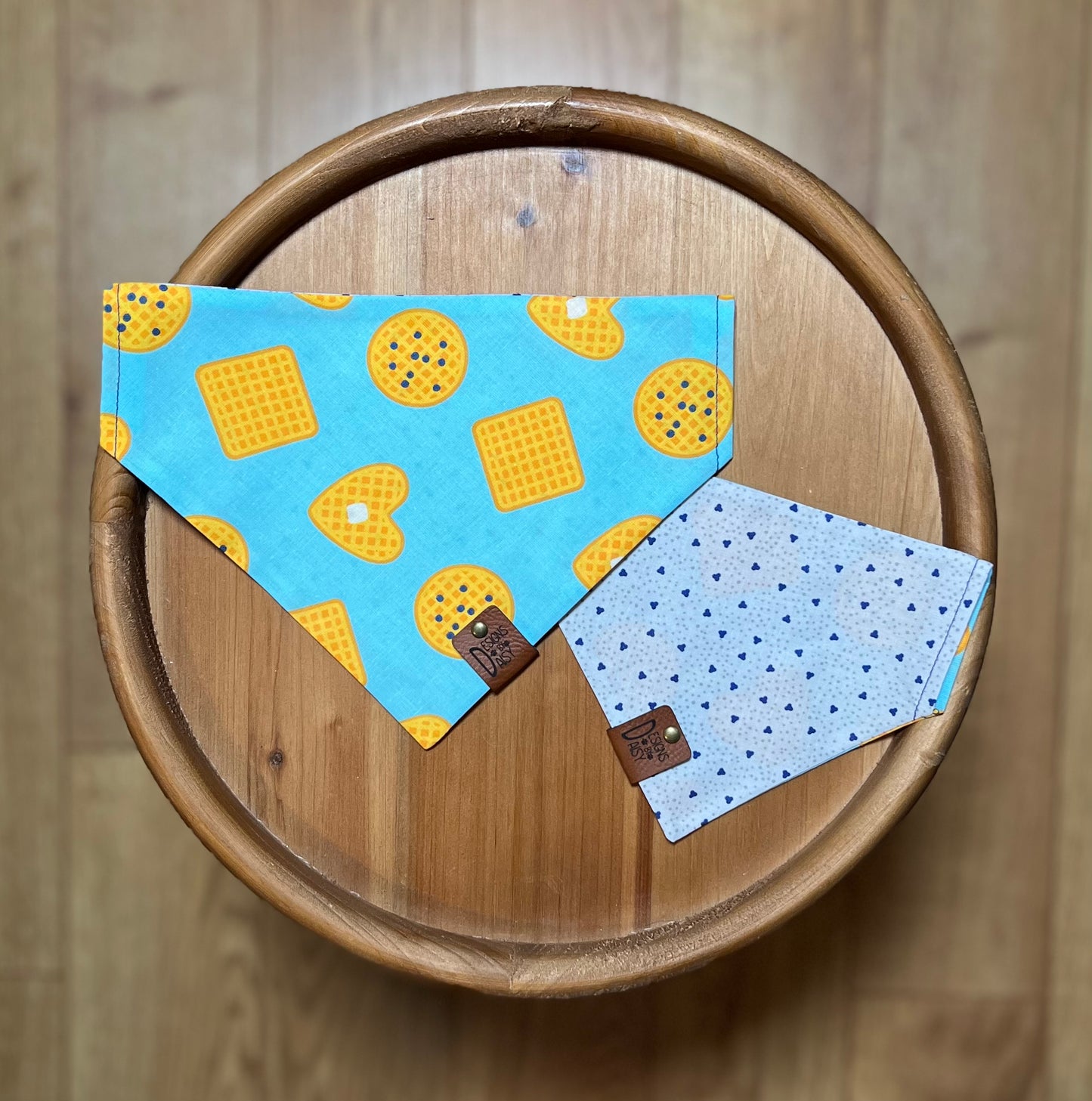 Waffles and Woofs / Reversible / Over-the-Collar / Pet Bandana